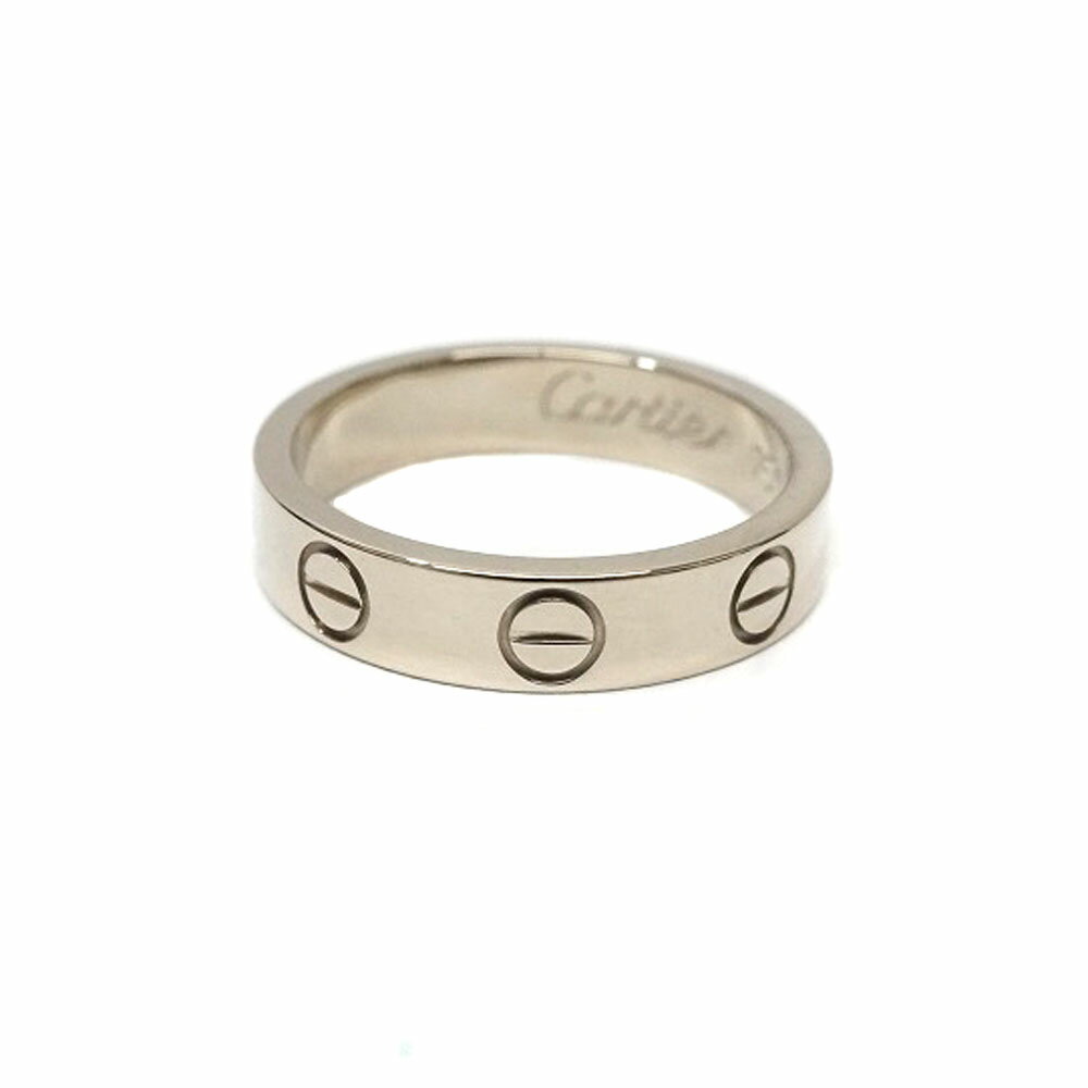 カルティエ Cartier K18WG ホワイトゴールド ミニラブリング 【中古】