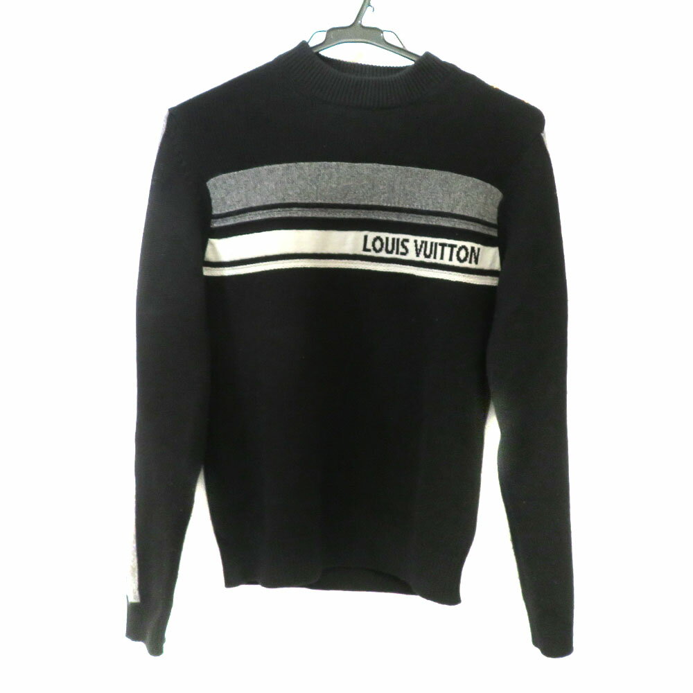 ルイヴィトン Louis Vuitton 1A5QLB LVインタルシアシグネチャー レディース ファッション アパレル 服 Mサイズ 黒 ブラック ゴールド金...