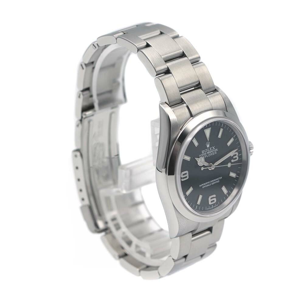 ロレックス Rolex 114270 エクスプローラー1 ブラック K番 自動巻き メンズ 腕時計 【中古】
