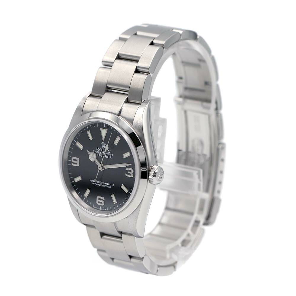 ロレックス Rolex 114270 エクスプローラー1 ブラック K番 自動巻き メンズ 腕時計 【中古】