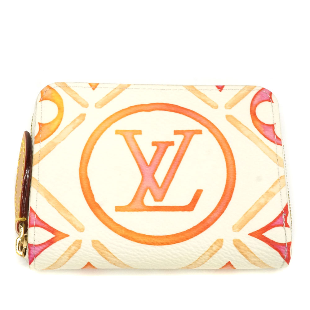 ルイヴィトン Louisvuitton M83658 ジッピーコインパース モノグラムタイル コインケース【中古】