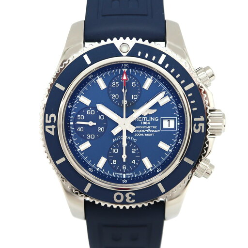 ブライトリング BREITLING A13311D1 A13311 スーパーオーシャンクロノグラフ メンズ 自動巻き 腕時計 ブルー【中古】 ブライトリング BREITLING A13311D1 A13311 スーパーオーシャンクロノグラフ メンズ 自動巻き 腕時計 ブルー【中古】