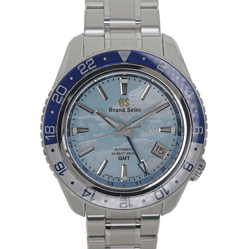 グランドセイコー GrandSeiko SBGJ275 9S86-00W0 スポーツコレクション メカニカルハイビート36000 GMT 雲海 キャリバー9S 25 周年記念限定モデル ライトブルー【中古】 グランドセイコー GrandSeiko SBGJ275 9S86-00W0 スポーツコレクション メカニカルハイビート36000 GMT 雲海 キャリバー9S 25 周年記念限定モデル ライトブルー【中古】