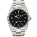 ロレックス Rolex 114270 エクスプローラー1 ブラック F番 自動巻き メンズ 腕時計 メンズ 腕時計 ステンレス 自動巻き 質屋 かんてい局【中古】