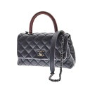 シャネル Chanel A92990 ココハンドルXS 2WAYバッグ ショルダーバッグ リザード レディース【中古】