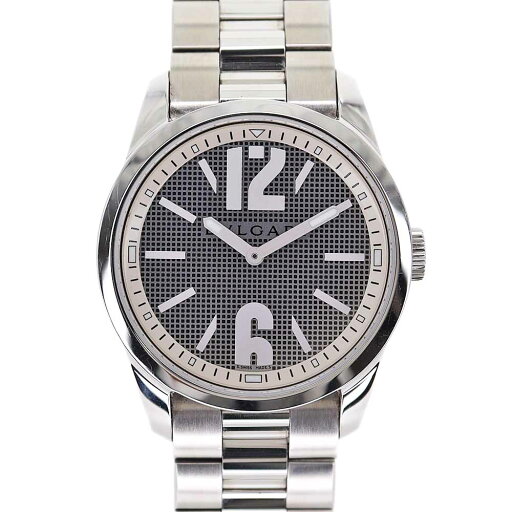ブルガリ Bvlgari ST37SS ソロテンポ グレー 腕時計 クォーツ 電池式 メンズ【中古】 ブルガリ Bvlgari ST37SS ソロテンポ グレー 腕時計 クォーツ 電池式 メンズ【中古】