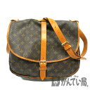 LOUISVUITTON【ルイヴィトン】M42254 ソミュール35 モノグラム ショルダーバッグ ブラウン【中古】USED-6 質屋 かんてい局細畑店 h2002111