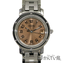 HERMES【エルメス】CL4.210.431/3758 クリッパー SS(ステンレススチール）QZ ...