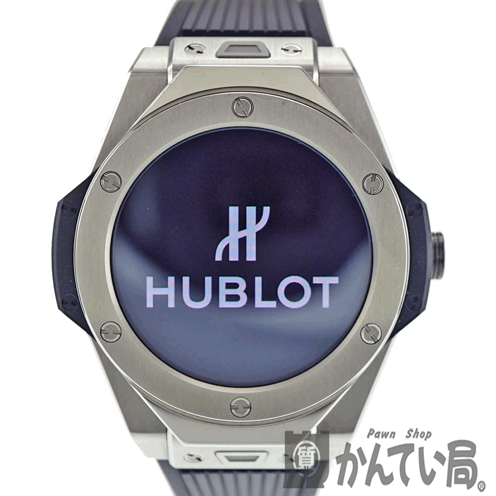 【値下げ】【2018年限定】　HUBLOT　ウブロ　ビッグバン　レフェリー　スマートウォッチ　400.NX.1100.RX　メンズ　チタン　ラバー　【中古】　USED-B【6】　かんてい局春日井店　k2003656