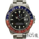 ROLEX【ロレックス】1675/0 GMTマスター1 フチなし ルミノバ アンティーク メンズ 腕時計 自動巻き ヴィンテージ プラスチック風防 ペプシ SS メンテナンス済み 【中古】USED-8 質屋かんてい局小牧店 c20-4642