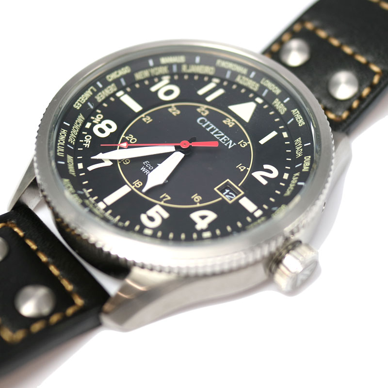 【シチズン】BX1010-02E　エコドライブ　プロマスター　レザーバンド　アナログ　防水　メンズ　腕時計　CITIZEN【中古】USED-7　質屋　かんてい局小牧店　c20-4814