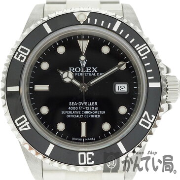 ROLEX【ロレックス】16600 シードゥエラー メンズ 腕時計 自動巻き オートマチック 1220m防水 ダイバーズウォッチ M番 ステンレススチール ビジネス 【中古】USED-9 質屋かんてい局細畑店 h2005228