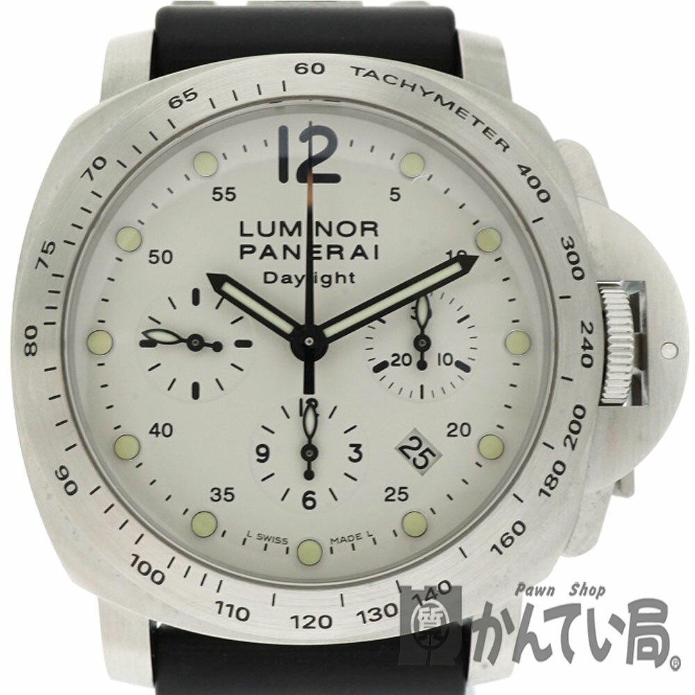 O・PANERAI【パネライ】PAM00251 ルミノールクロノデイライト メンズ 腕時計 自動巻き ...