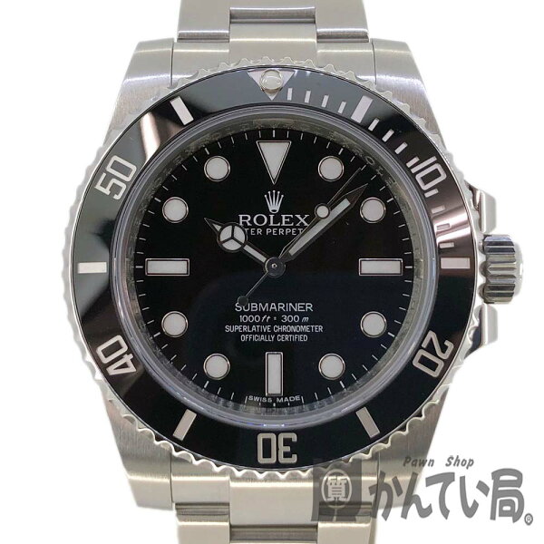 ROLEX ロレックス 114060サブマリーナーノンデイトダイバ—ズG番メンズ腕時計自動巻き2012年ギャラUSED-SA 中