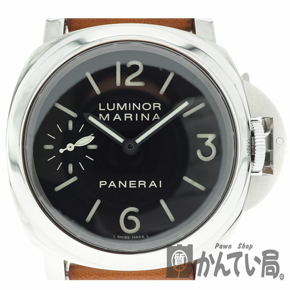 【OH・仕上げ済み】O・PANERAI【オフィチーネ・パネライ】PAM00111 ルミノールマリーナ ...