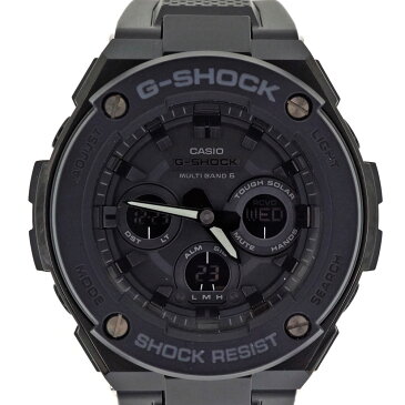 CASIO【カシオ】GST-W300G G-SHOCK メンズ 腕時計 樹脂 ステンレス ソーラー電波 マルチバンド6 ブラック 【中古】USED-8 質屋かんてい局細畑店 h2006679