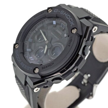 CASIO【カシオ】GST-W300G G-SHOCK メンズ 腕時計 樹脂 ステンレス ソーラー電波 マルチバンド6 ブラック 【中古】USED-8 質屋かんてい局細畑店 h2006679