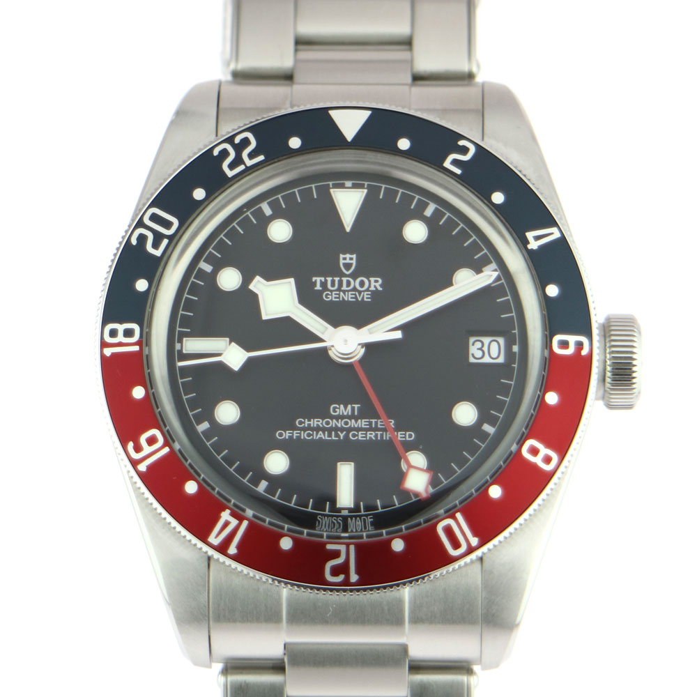 TUDOR【チューダー/チュードル】79830RB ヘリテージブラックベイGMT SS(ステンレス) メンズ 腕時計 USED-8【中古】質屋かんてい局小牧店 c20-6032