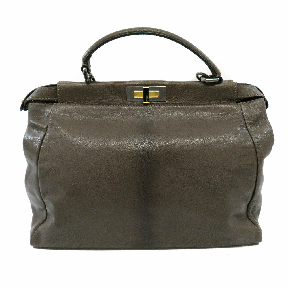 FENDI【フェンディ】8BN210 ピーカブー ラージ 2WAY バッグ ズッカ柄 大きめ 【中古】USED-6 質屋 かんてい局細畑店 h2001235