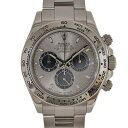 ROLEX【ロレックス】116509 コスモグラフ デイトナ クロノグラフ スチール＆ブラック ランダム ルーレット 2012年発行ギャラ付き 自動巻き オートマチック K18WG（ホワイトゴールド） 金無垢 メンズ 腕時計【中古】質屋 かんてい局茜部店 a21-5785