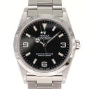 ROLEX【ロレックス】114270 エクスプローラー1 D番 メンズ SS ステンレス 腕時計 自動巻き オートマチック メンテナンス済 ダブルロック ルミノバ 【中古】USED-9 質屋 かんてい局小牧店 c21-4841