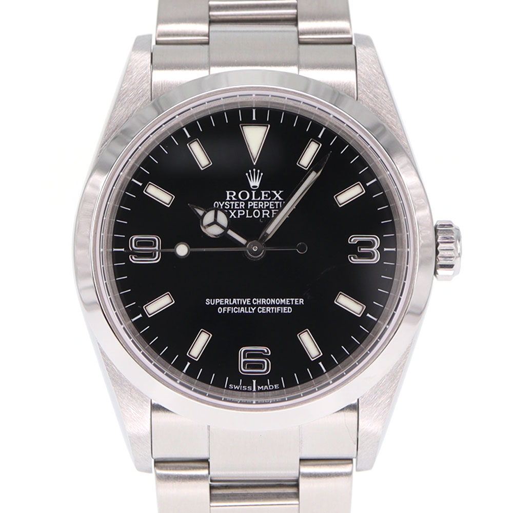 ROLEX【ロレックス】 114270 エクスプローラー1 ステンレス メンズ 自動巻 メンテナンス済 2002~2003年頃製造 Y番 スポーツ 【中古】 USED-9 質屋かんてい局 小牧店 c22-1248