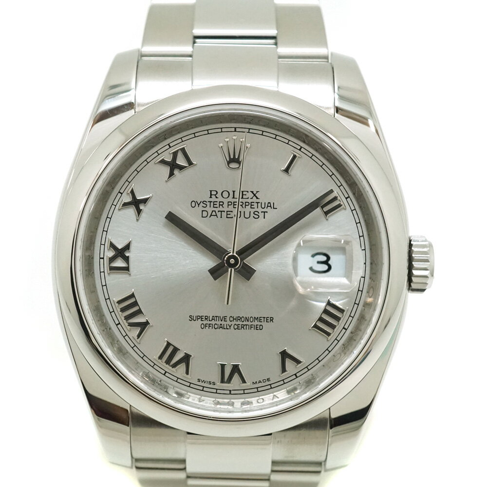 ROLEX【ロレックス】116200 デイトジャスト36 SS(ステンレス) V番 メンズ 腕時計  ...