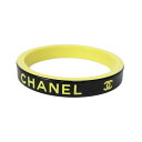 CHANEL【シャネル】 AB8421 バングル ブレスレット イエロー×ブラック レジン アクセサリー レディース【中古】USED-9 質屋 かんてい局 小牧 c22-6168