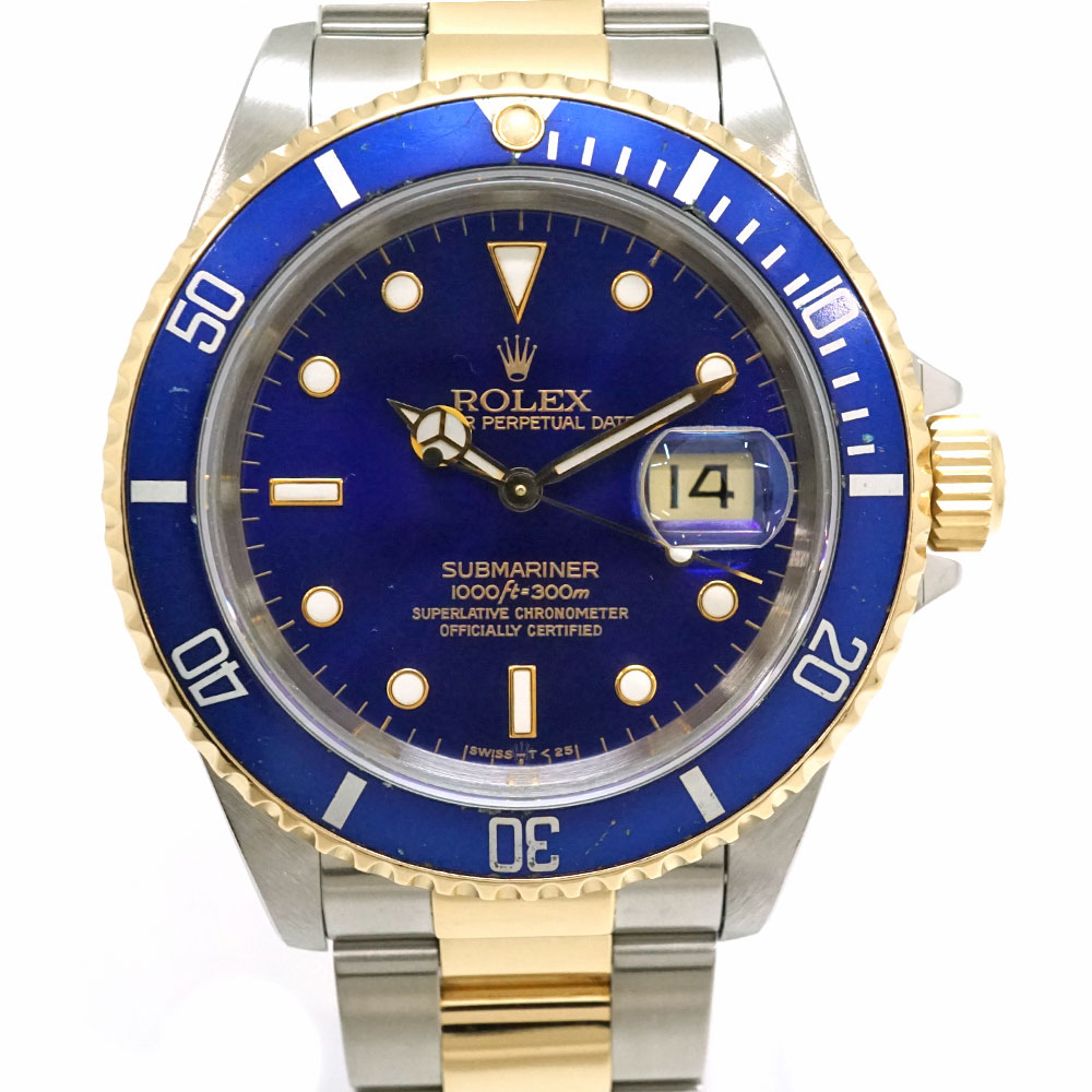 ロレックス Rolex 16613 サブマリーナーデイト バイオレット 自動巻き 【中古】