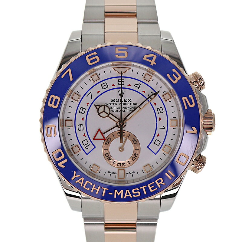 ロレックス Rolex 116681 ヨットマスター2 ホワイト メンズ 腕時計【中古】