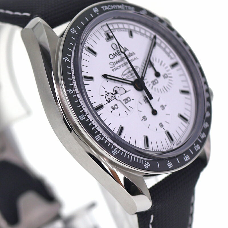 オメガ Omega 311.32.42.30.04.003 スピードマスター アポロ13号 45周年記念 スヌーピーアワード ホワイト【中古】