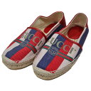 グッチ Gucci 523370 エスパドリーユ スリッポン 靴【中古】(4)