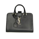 サンローラン Saint laurent 568853 ベイビーカバス 2WAYバッグ ブラック【中古】