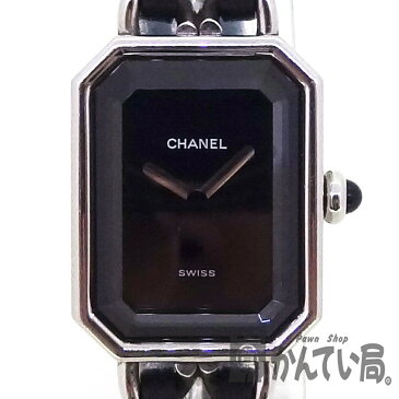 CHANEL【シャネル】　H0451　プルミエール　サイズ：XL　シルバー　レザー　レディース　クォーツ　【中古】　買取専門かんてい局大垣店　USED-6　P1200199903900023