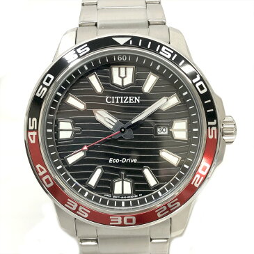 CITIZEN 【シチズン】 AW1527-86E エコドライブ ソーラー メンズ 10気圧防水 ラウンド ステンレス 腕時計 【中古】 USED-7 質屋 かんてい局細畑店 h2203569