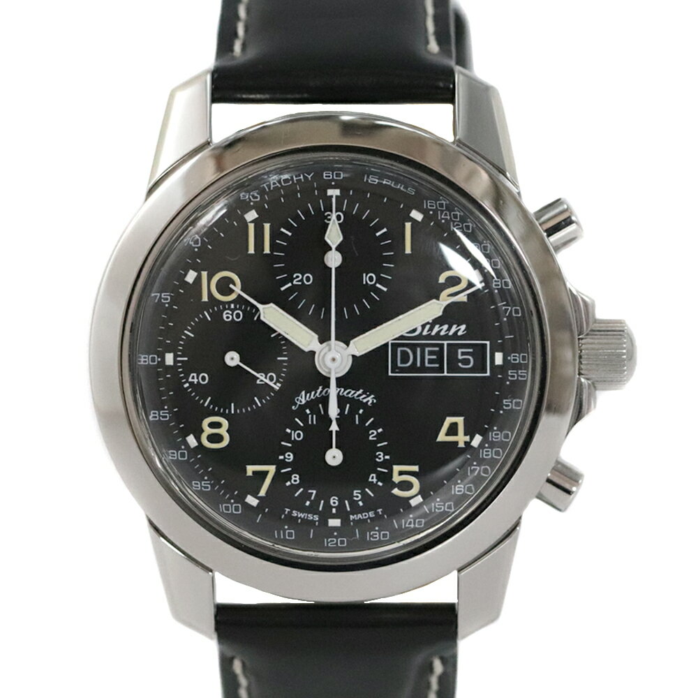 ジン Sinn 103.B.AUTO.POL.TY パイロットモデル103シリーズ ブラック 【中古 ...