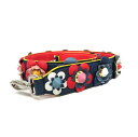 フェンディ Fendi 8AV077 ストラップユー フラワー レザー ショルダーストラップ マルチカラー レディース 花【中古】