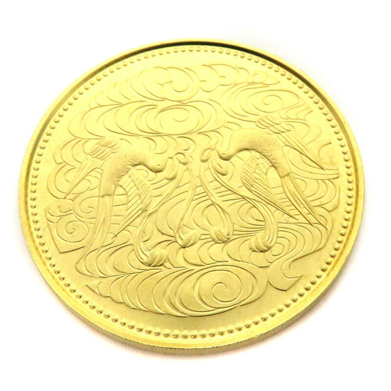 記念硬貨 天皇陛下御在位60年10万円金貨 24金 K24 【中古】