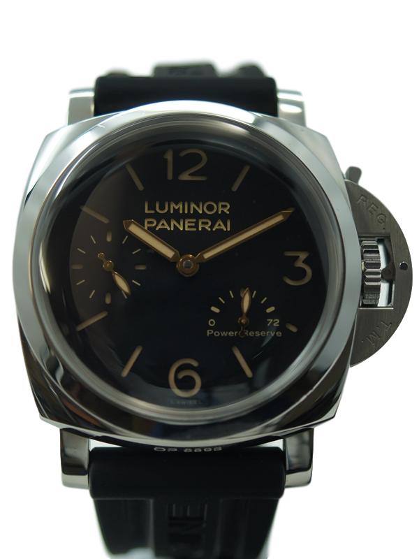 パネライ 【PANERAI】 ルミノール1950 3デイズ パワーリザーブ PAM00423 ブラック文字盤 メンズ 腕時計【中古】かんてい局上水前寺店【楽ギフ_包装選択】