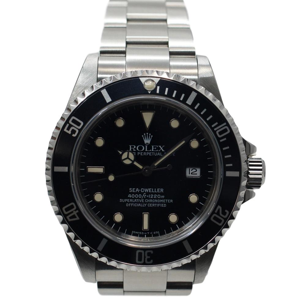 ROLEX ロレックス 16600 シードゥエラー 黒文字盤 メンズ 自動巻き【中古】かんてい局【楽ギフ_包装選択】k19-3790