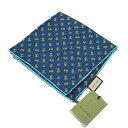 グッチ ハンカチ 花柄 GG ロゴ シルク100% 703763 メンズ レディースGUCCI【中古】かんてい局南高江店【楽ギフ 包装選択】z23-809