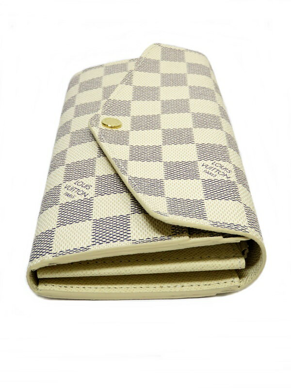 LOUIS VUITTON ルイヴィトン ポルトフォイユサラ ダミエ アズール N63208【中古】かんてい局【楽ギフ_包装選択】