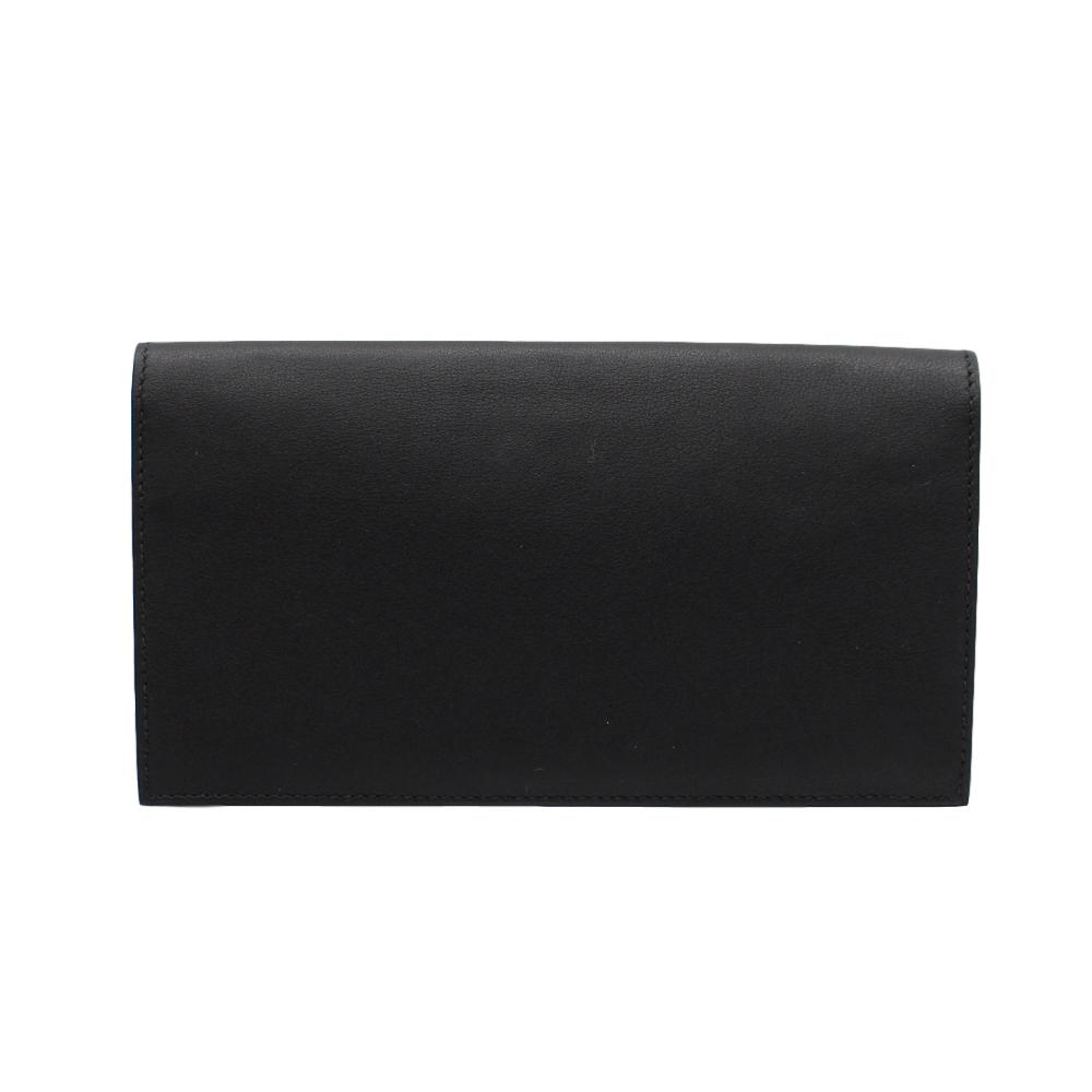 HERMES【エルメス】シチズン ツイルロング ヴォースイフト 二つ折り長財布 メンズ ブラック A刻印 【中古】かんてい局南高江店【楽ギフ_包装選択】Z18-2989