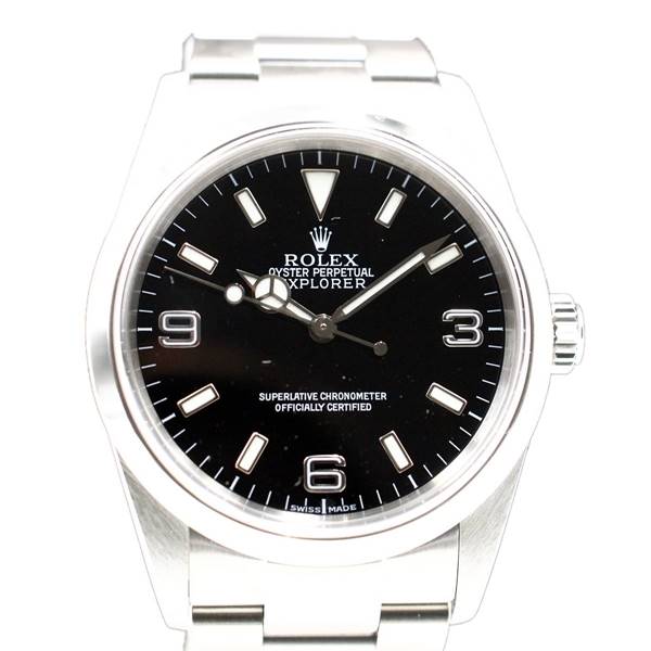 【中古】ROLEX 114270 エクスプローラー 機械式自動巻き F番 2003年頃 ロレックス メンズ ブランド 腕時計 USED-A wtc●