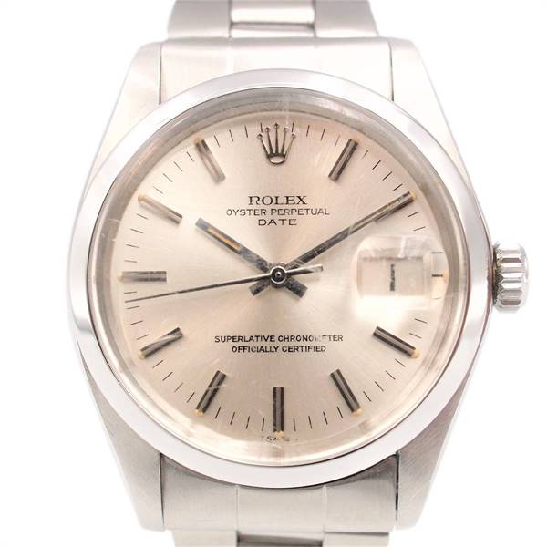 【中古】ROLEX 1500 オイスターパーペチュアル デイト 機械式自動巻き 37番台 1972年頃 ロレックス メンズ ブランド 腕時計 USED-B wtc●