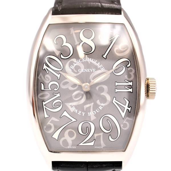 【中古】FRANCK MULLER 7851CH クレージーアワーズ 機械式自動巻き Dバックル ギ ...