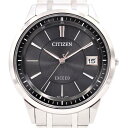 【中古】CITIZEN EBG74-5025 エクシード エコドライブ 日付表示 電波受信 シチズン ...