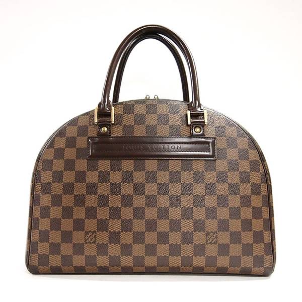 【中古】LOUIS VUITTON N41455 ノリータ ダミエ エベヌ トートバッグ ショルダー ハンドバッグ ブラウン 鞄 ブランド ルイヴィトン レディース □□ USED-BC