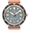 【中古】ORIS 01.733.7707.4357 ダイバーズ65 機械式自動巻き 100m防水 日 ...