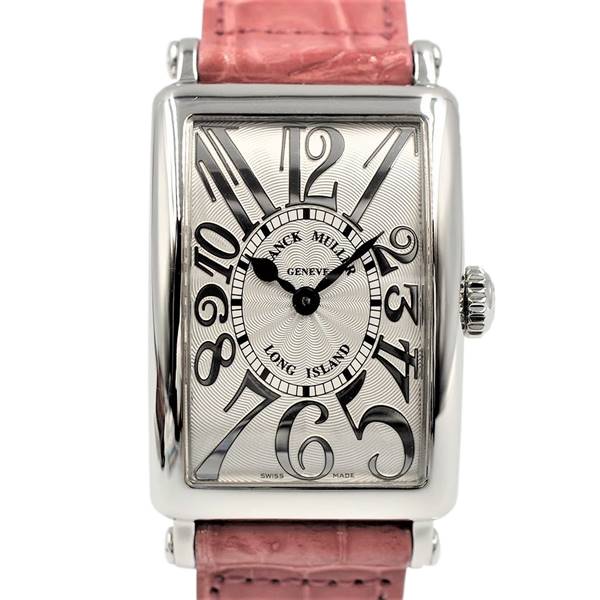 【中古】FRANCK MULLER 902QZ ロングアイランド クォーツ 国内正規品 社外オーダーベルト フランクミュラー ボーイズ ユニセックス ブランド 腕時計 USED-A wtc